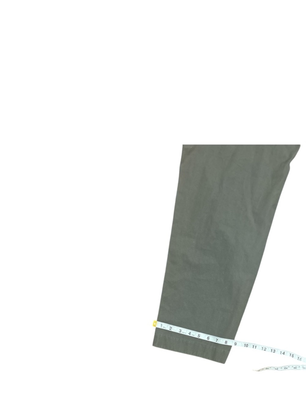 Banana Republic Gray Cotton Chino Pants Men’s 33x32 Straight Casual Minimalist - Picture 8 of 9